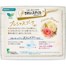 Ежедневные прокладки с ароматом изысканного букета "Laurier Kirei Style - Precious bouquet", 72 шт.
