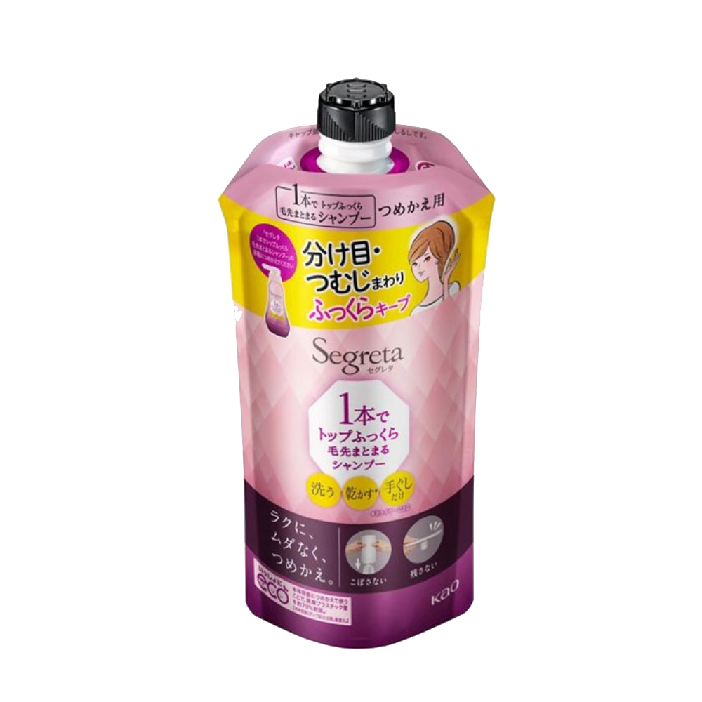 Антивозрастной шампунь для объема волос с компонентами стайлинга "Segreta", 285 мл. (Сменный блок)