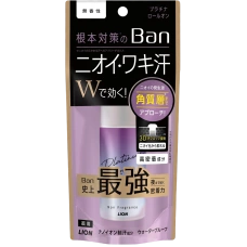 Роликовый антиперспирант Ban Sweat Block Platinum, Lion, 40 мл — без запаха / аромат мыла