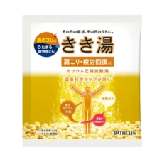 Лечебная соль для ванны (углекислый газ + хлорид калия + глауберовая соль) "Kikiyu Potassium Glauber's salt Carbonate Hot Spring",30 гр