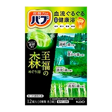 Лечебная соль для ванн с углекислым газом "Blissful Forest Tour", 12 шт.