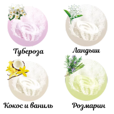 Лечебная соль для ванн с углекислым газом "Milky Aroma", 12 шт.