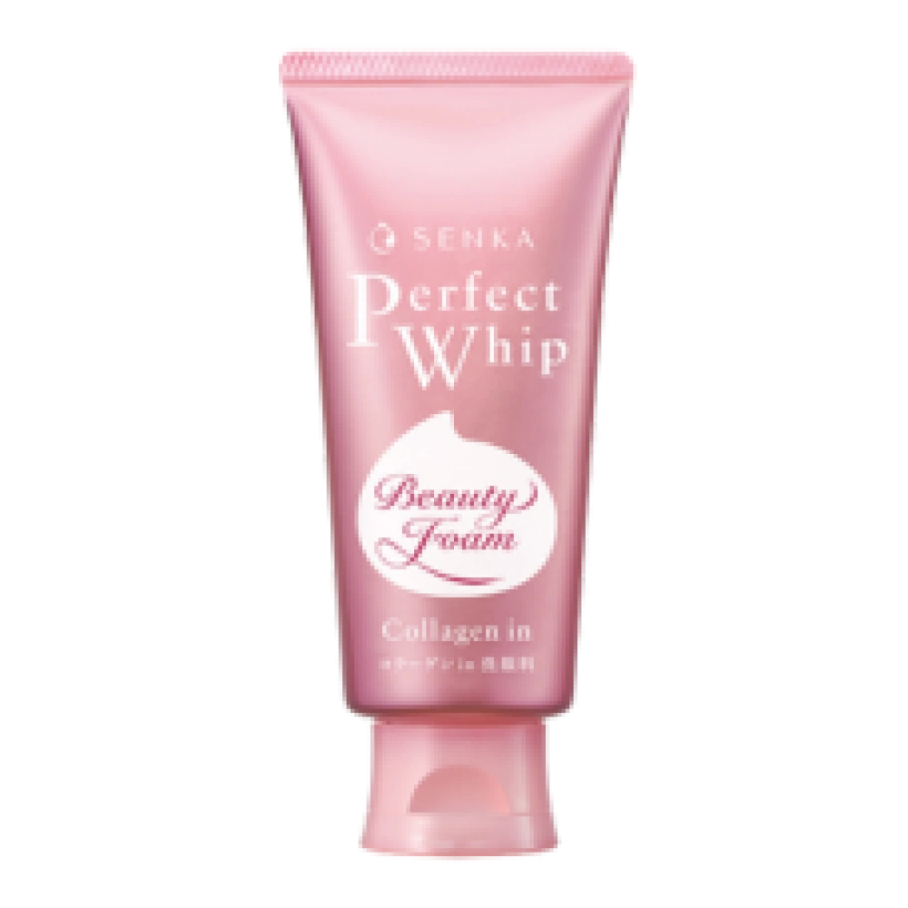 Увлажняющая и подтягивающая пенка для умывания с коллагеном "Hada Senka - Perfect Whip Collagen in", 120 гр.
