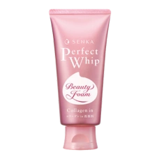 Увлажняющая и подтягивающая пенка для умывания с коллагеном "Hada Senka - Perfect Whip Collagen in", 120 гр.