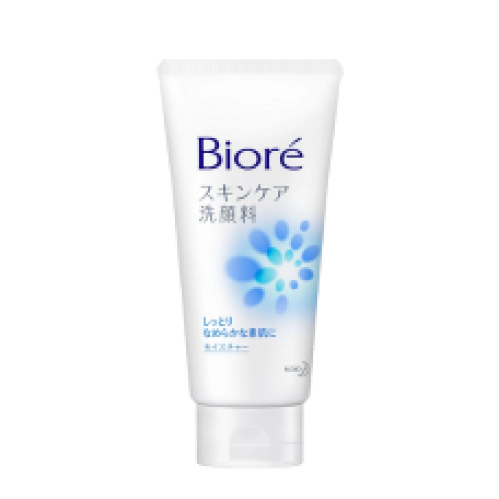 Очищающая и увлажняющая пенка для умывания  "Biore - Moisture", 130 гр.