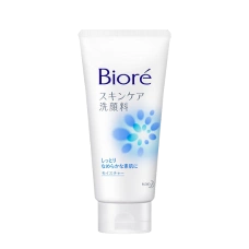 Очищающая и увлажняющая пенка для умывания  "Biore - Moisture", 130 гр.