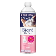 Пенка для умывания для сухой кожи, интенсивное увлажнение "Biore The Face - Deep Moist", 340 мл. (Сменный блок)