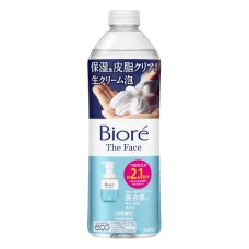 Пенка для умывания - очищение и увлажнение для чувствительной и сухой кожи "Biore The Face - Moist", 340 мл (Сменный блок)