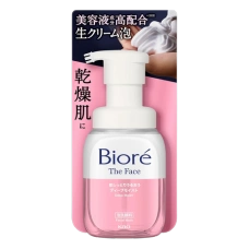 Пенка для умывания для сухой кожи, интенсивное увлажнение "Biore The Face - Deep Moist", 200 мл