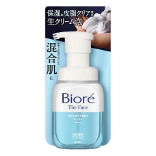 Пенка для умывания - очищение и увлажнение для чувствительной и сухой кожи "Biore The Face - Moist", 200 мл.