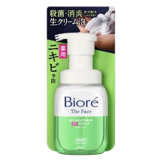 Пенка для умывания для проблемной кожи для акне "Biore The Face - Acne Care", 200 мл.
