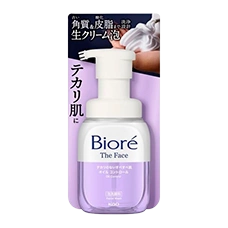 Очищающая пенка для умывания для жирной кожи "Biore The Face - Oil Control",  200 мл.