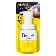 Пенка для умывания от черных точек и для гладкой кожи "Biore The Face - Smooth Clear" , 200 мл.