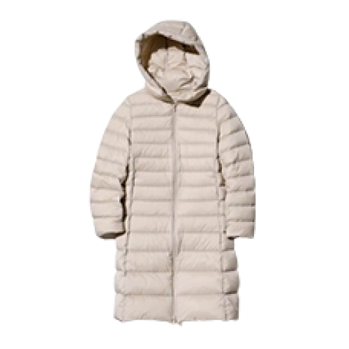 Пальто «Ultra Light Down Long Coat» (беж)
