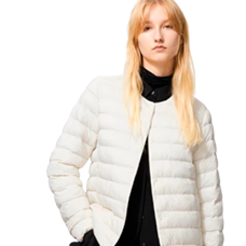 Әйелдерге арналған ықшам куртка "Puff Tech" Compact Jacket, White (ақ).
