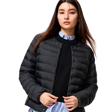 Компактная женская куртка "Puff Tech" Compact Jacket, Black (черный).