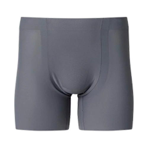 Тігіссіз ерлер іш киімі – боксеры, AIRism Ultra Seamless Anti Odor Mesh Boxer Brief, сұр.