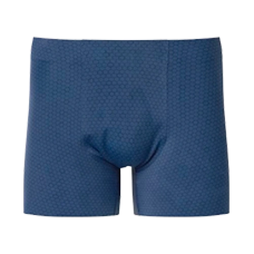Тігіссіз ерлер іш киімі боксеры, AIRism Seamless Boxer Briefs, Blue (көк).