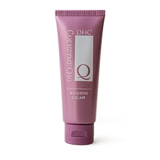 Лечебная кремовая пенка для умывания с коэнзимом Q10 "DHC Medicated Washing Cream Q 0,3%", 80 гр