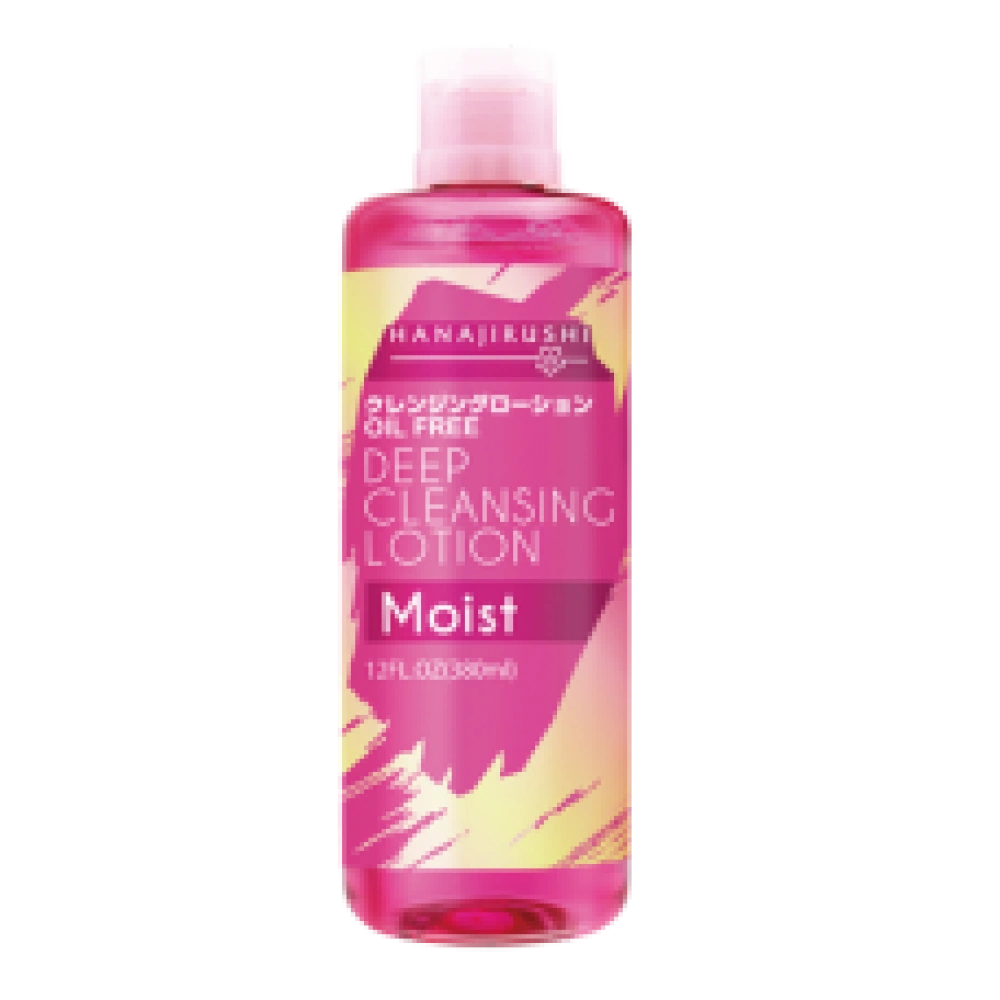 Очищающий лосьон с алоэ, коллагеном и гиалуроновой кислотой "Deep Cleansing Lotion Moist", 380 мл.