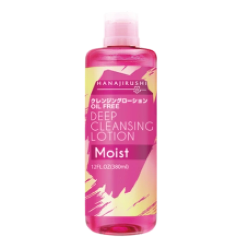 Алоэ, коллаген және гиалурон қышқылы бар тазартушы лосьон "Deep Cleansing Lotion Moist", 380 мл.