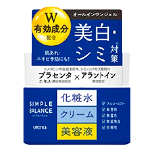 Әлсіз қышқылды қоспасыз ағартқыш гель "Simple Balance Medicated Whitening Gel", 100 г