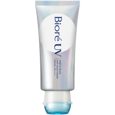Солнцезащитный крем-суфле SPF50+ с технологией «дышащей вуали» Biore UV Aqua Rich Airy Hold Cream, KAO, 70 г