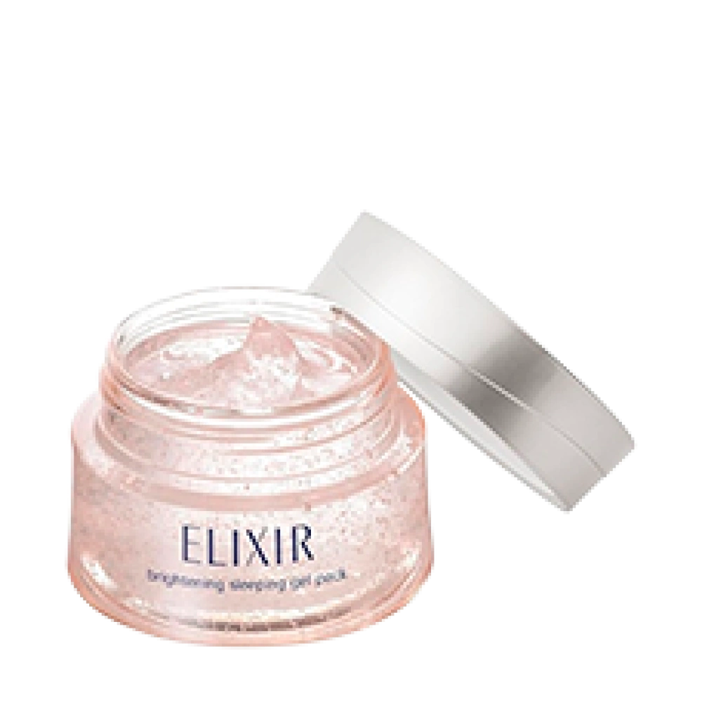 Увлажняющий ночной гель для ухода за чистой кожей Brightening Sleeping Gel Pack, Elixir, 105 г