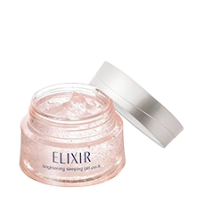 Увлажняющий ночной гель для ухода за чистой кожей Brightening Sleeping Gel Pack, Elixir, 105 г