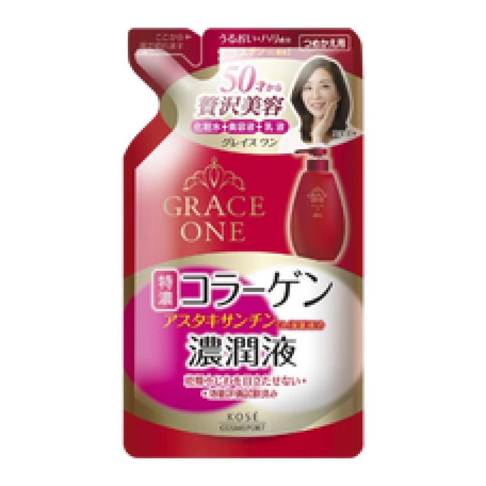Увлажняющее молочко от 50 лет 3 в 1 с коллагеном "GRACE ONE Perfect Milk", 200 мл (Запасной блок)