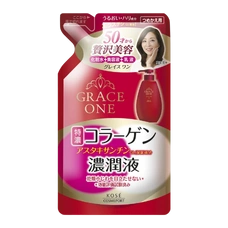 Увлажняющее молочко от 50 лет 3 в 1 с коллагеном "GRACE ONE Perfect Milk", 200 мл (Запасной блок)