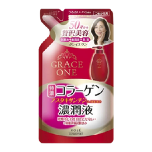  Ылғалдандыратын сүт 50 жастан асқан 3 в 1 коллагенмен "GRACE ONE Perfect Milk", 200 мл (Қосалқы блок)