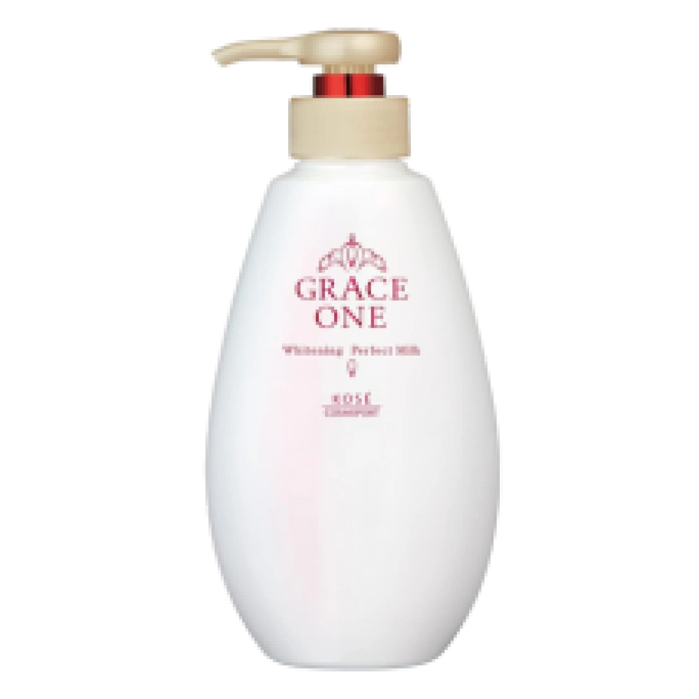 Отбеливающее молочко от 50 лет 3 в 1 с коллагеном и витамином С "GRACE ONE Perfect Milk", 230 мл.