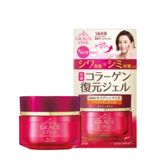 Антивозрастной гель-крем 8-в-1 (от 50 лет) с коллагеном и ретинолом "Grace One Rich Repair Gel EX", 100 гр.