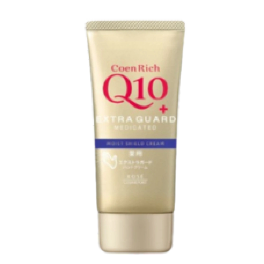 Лечебный крем для рук с коэнзимом Q10 - Защита от воды и сухости "CoenRich Q10 Medicated Moist Shield Cream", 80 гр.