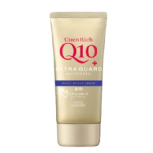 Қолға арналған емдік крем коэнзим Q10 құрамында - Су мен құрғақтықтан қорғау "CoenRich Q10 Medicated Moist Shield Cream"