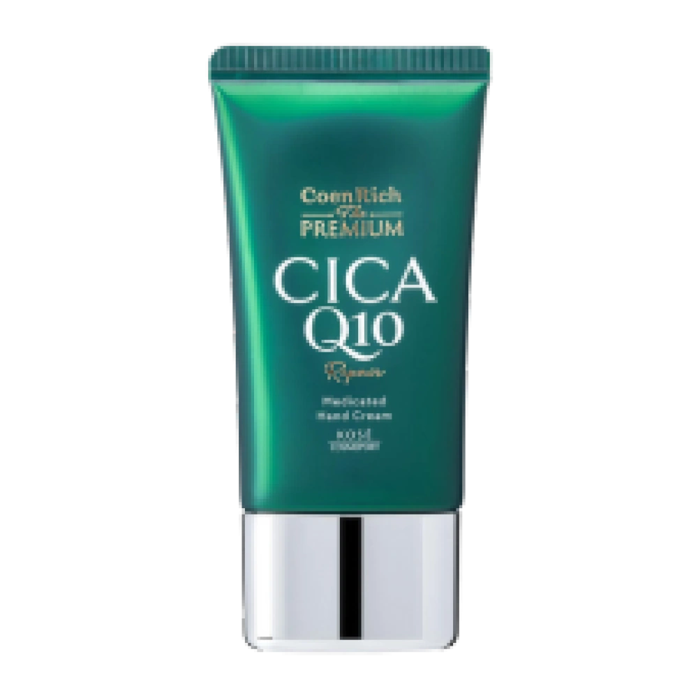 Лечебный крем для рук от огрубевшей кожи, с водоотталкивающим эффектом "CICA Q10 Repair Coenrich", 60 гр. 