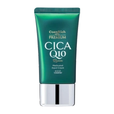 Лечебный крем для рук от огрубевшей кожи, с водоотталкивающим эффектом "CICA Q10 Repair Coenrich", 60 гр. 