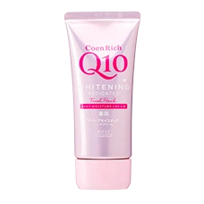Лечебный отбеливающий крем для рук с коэнзимом Q10 - Глубокое увлажнение "CoenRich Q10 Whitening Medicated Deep Moisture Cream Fresh Peach", 80 гр (аромат персика)