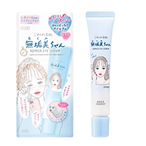 Көз айналасындағы теріге арналған қалпына келтіретін сарысу «Gomenne Bare Skin Mukumi-chan», 20 мл.