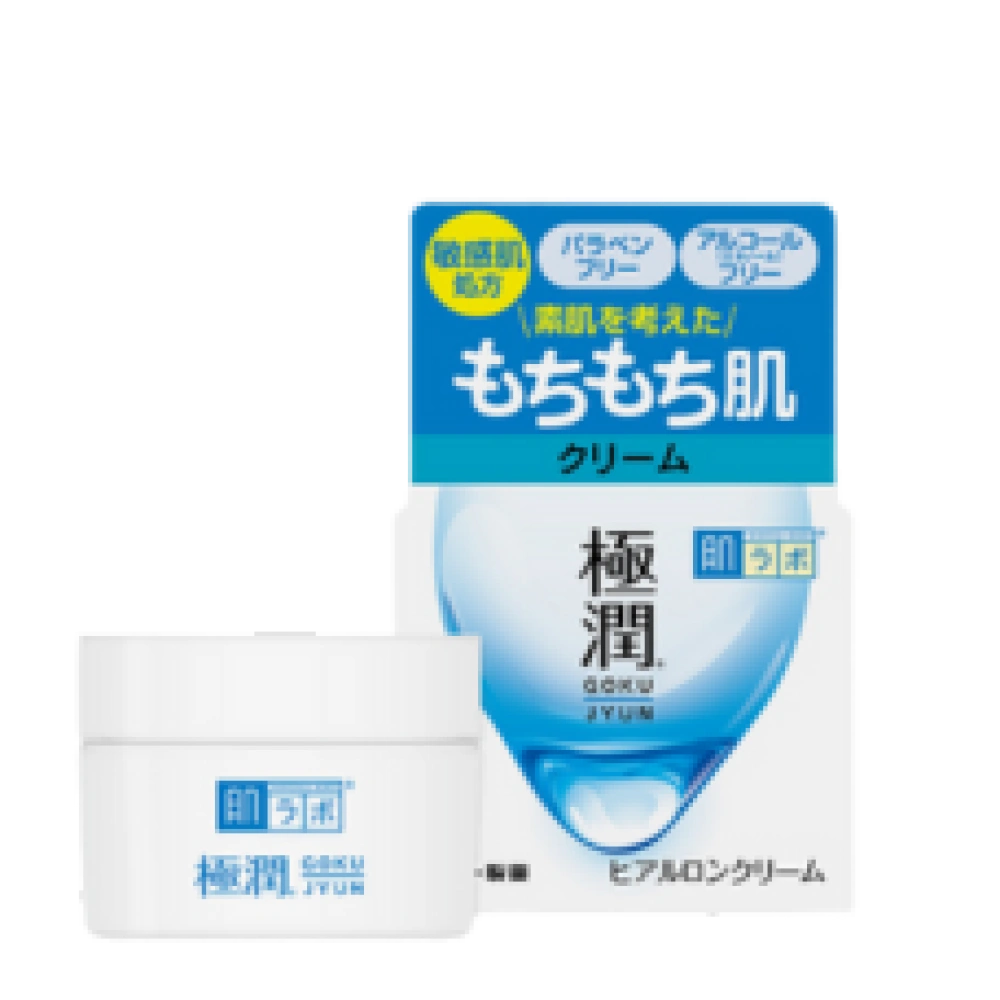 Увлажняющий крем с 4-мя видами гиалуроновой кислоты «Hada Labo Gokujun Hyaluronic Cream», 50 гр