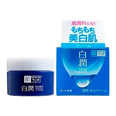 Отбеливающий крем с арбутином Hada Labo Shirojyun Medicated Whitening Cream, 50 гр. 