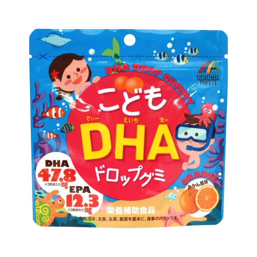 Детские жевательные витамины со вкусом мандарина и апельсина "DHA/EPA", 90 шт.