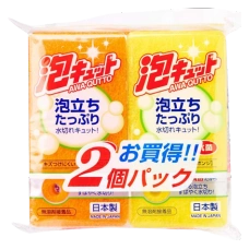 Губки для посуды "Awa Qutto",  2 шт. 