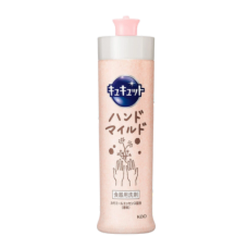 Жидкость для мытья посуды с ароматом ромашки "Kyukyutto Hand Mild Chamomile", 230 мл.