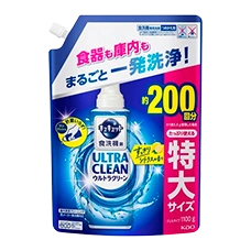 Средство для посудомоечных машин "Kyukyutto Ultra Clean", 1100 гр. (Запасной блок)