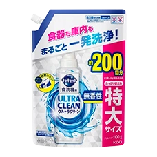 Средство для посудомоечных машин "Kyukyutto Ultra Clean", 1100 гр. (Запасной блок)