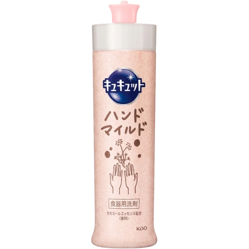 Қол жууға арналған ромашка хош иісі бар сұйықтық "Kyukyutto Hand Mild Chamomile", 230 мл.