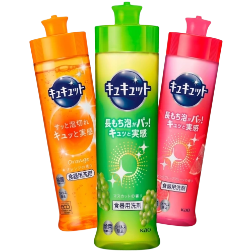 Ыдыс жууға арналған "Kyukyutto" сұйықтығы, 240 мл.