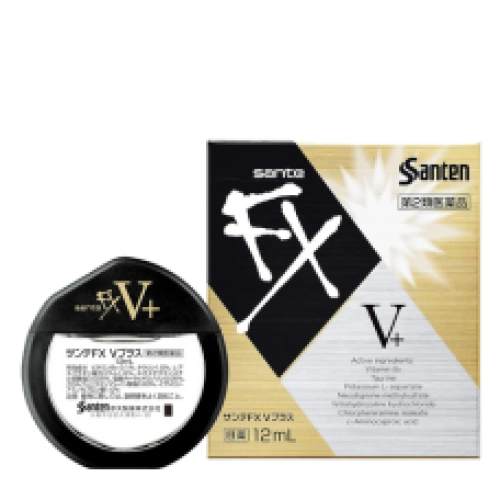 Салқындатқыш көз тамшылары «Sante FX V Plus» шаршаған және қызарған көзге, 12 мл